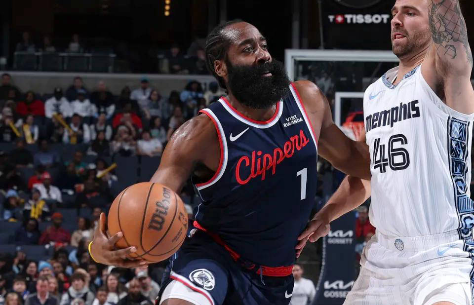 浙江队逆转灰熊，哈登关键制胜